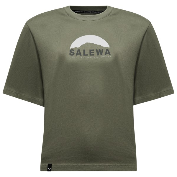 Salewa Women’s Eagle Sunrise T-Shirt S/S T-shirt Olijfgroen