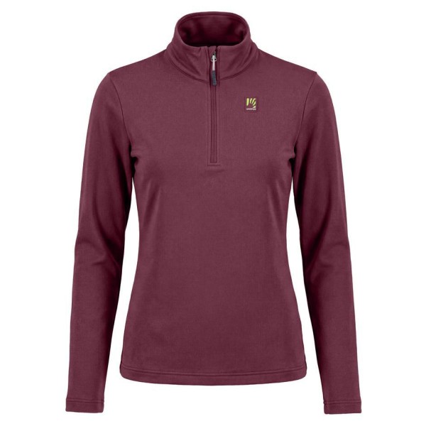Karpos Women’s Pizzocco Evo Half Zip Fleece Fleecevest /purper Rood