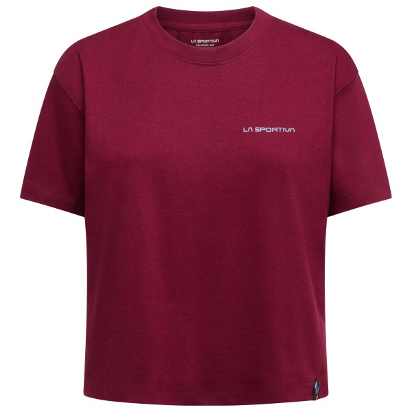 La Sportiva Women’s Trilogy Crop T-Shirt T-shirt Rood