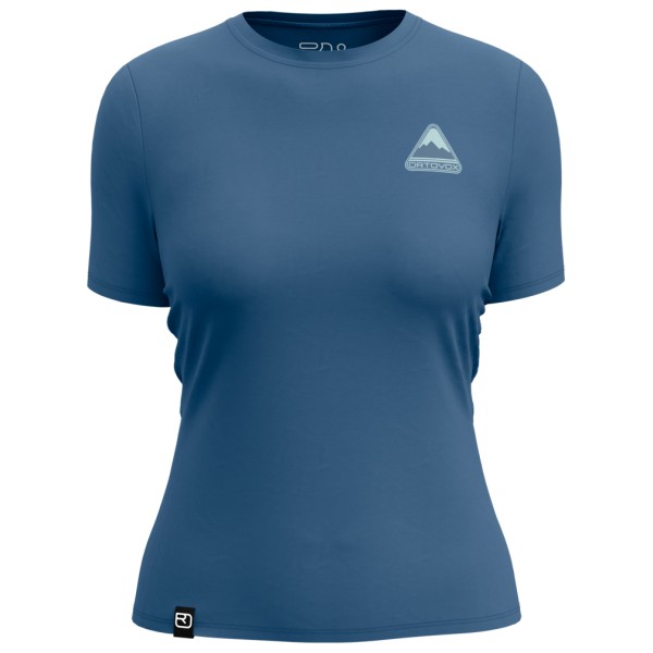 Ortovox Women’s 140 Cool Triangle TS Merinoshirt Blauw