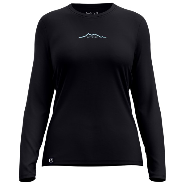 Ortovox Women’s 150 Cool Mountain L/S Merinoshirt Zwart