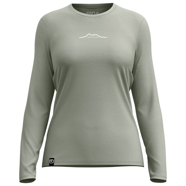 Ortovox Women’s 150 Cool Mountain L/S Merinoshirt Groen