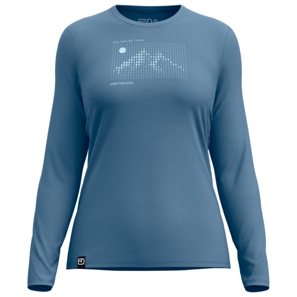 Ortovox Women’s 185 Merino Sunrise L/S Merinoshirt Light Nunatak
