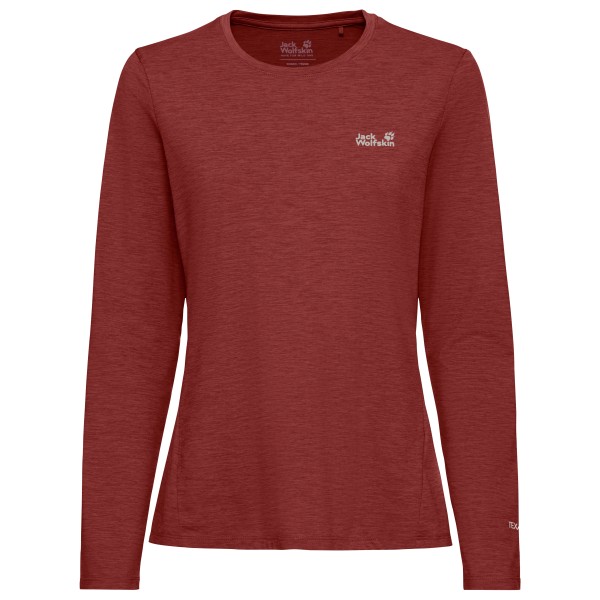 Jack Wolfskin - Women's Trail L/S - Funktionsshirt Gr L rot