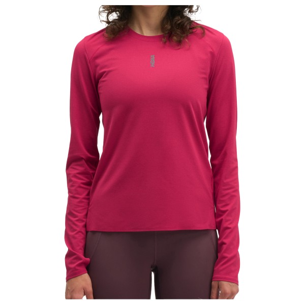 HOKA Women’s Everyrun Long Sleeve Hardloopshirt Roze