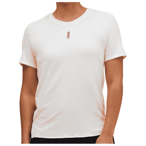 HOKA Women’s Everyrun Short Sleeve Hardloopshirt Wit