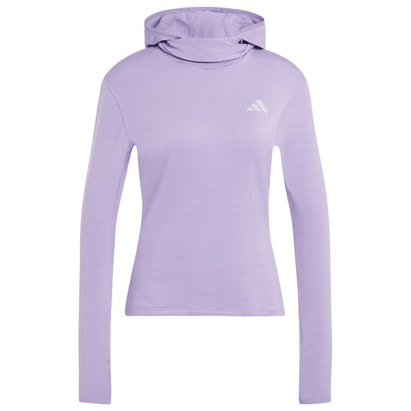 adidas - Women's ADI365 Running Essentials Winter Hooded - Laufshirt Gr L lila