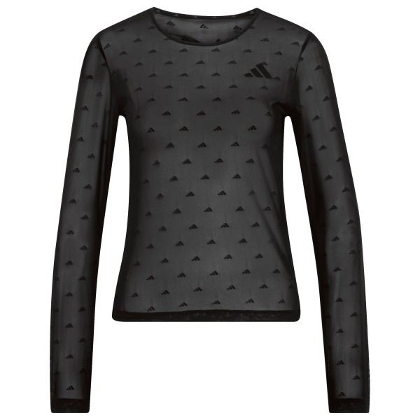 adidas – Women’s Primelift Essentials Workout Mesh L/S – Longsleeve maat XS, / Zwart