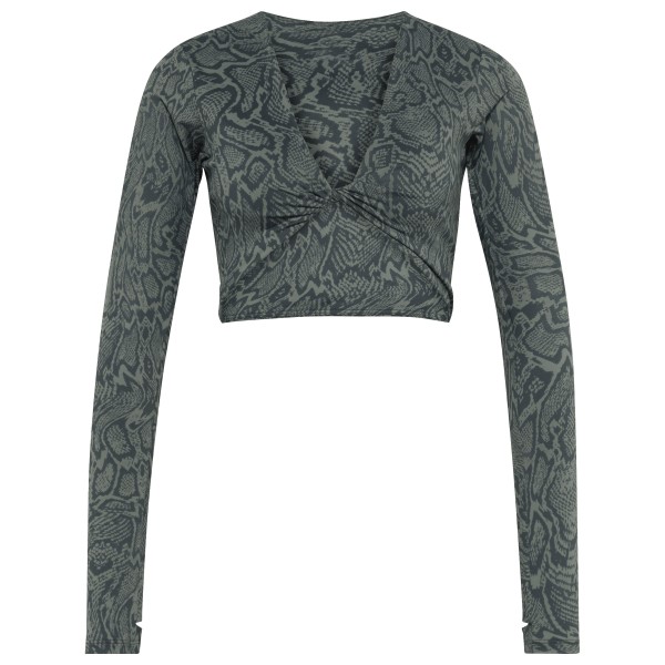 adidas Women’s Primelift WO Snake Twist Reversible L/S Longsleeve Grijs