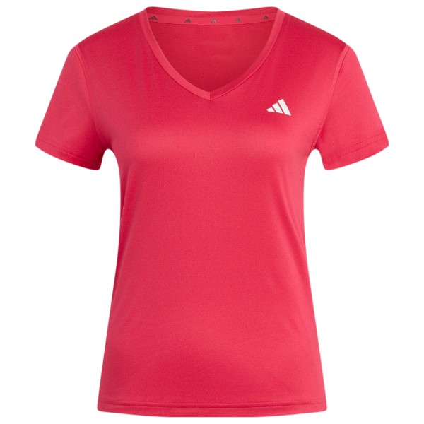 adidas – Women’s Workout Essentials V-Neck T-Shirt – Sportshirt maat L, Rood