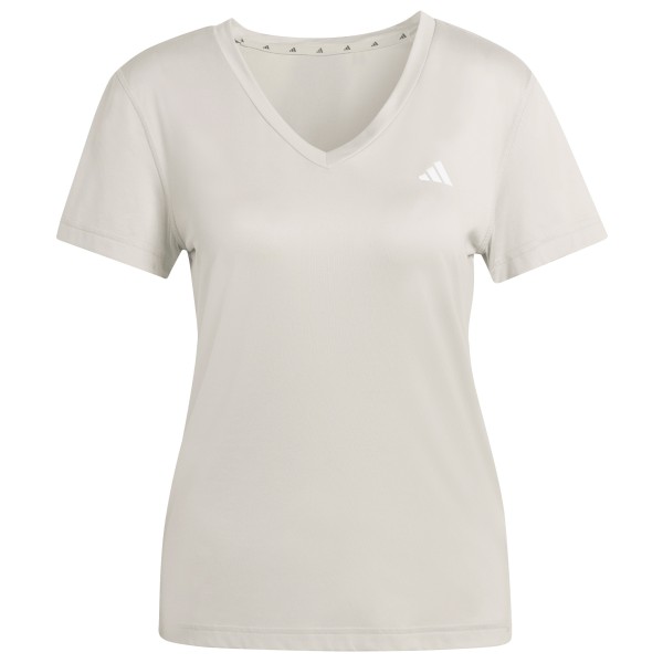 adidas - Women's Workout Essentials V-Neck T-Shirt - Funktionsshirt Gr S beige/grau