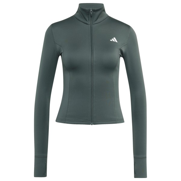 adidas Women’s Workout Essentials Zip Through Jacket Longsleeve Grijs