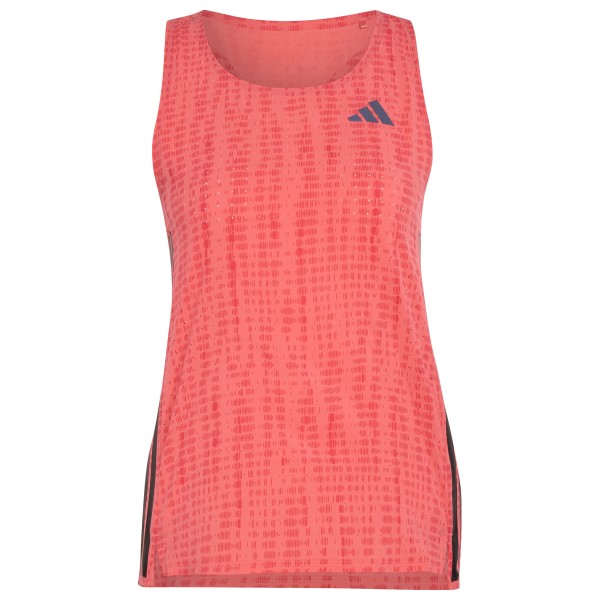 adidas - Women's Adizero Running Singlet - Top Gr L rot