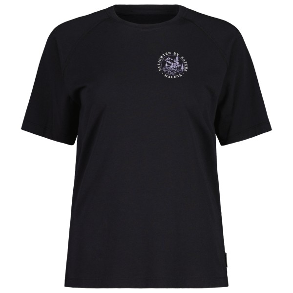 Maloja Women’s MayeM. T-shirt Zwart