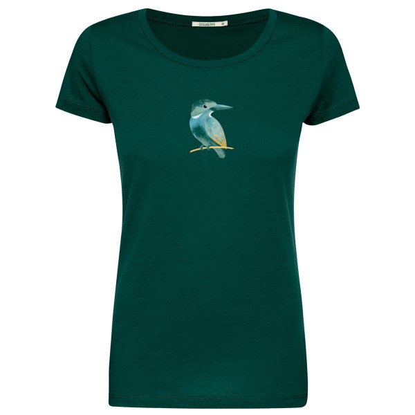 GreenBomb Bird Look Loves T-shirt Groen