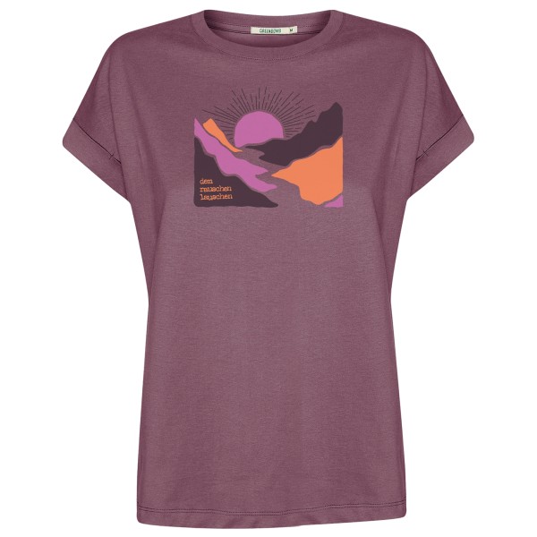 GreenBomb River Sundown Loony T-shirt Purper