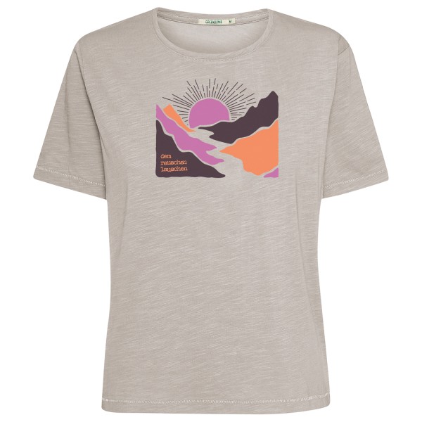 GreenBomb River Sundown Nova T-shirt Grijs