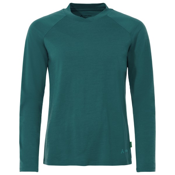Vaude Women’s Essential Wool L/S T-Shirt Merinoshirt Blauw