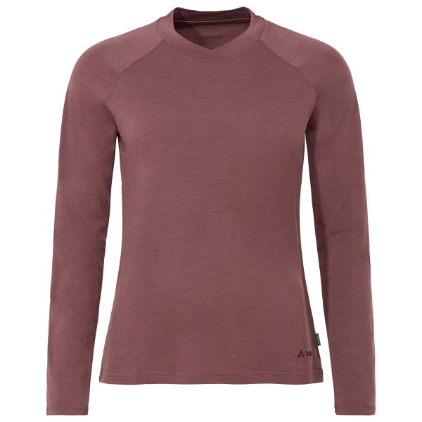 Vaude - Women's Essential Wool L/S T-Shirt - Merinoshirt Gr 46 braun