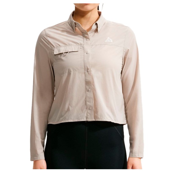 Nike Women’s ACG Aireez Botton L/S Blouse Beige