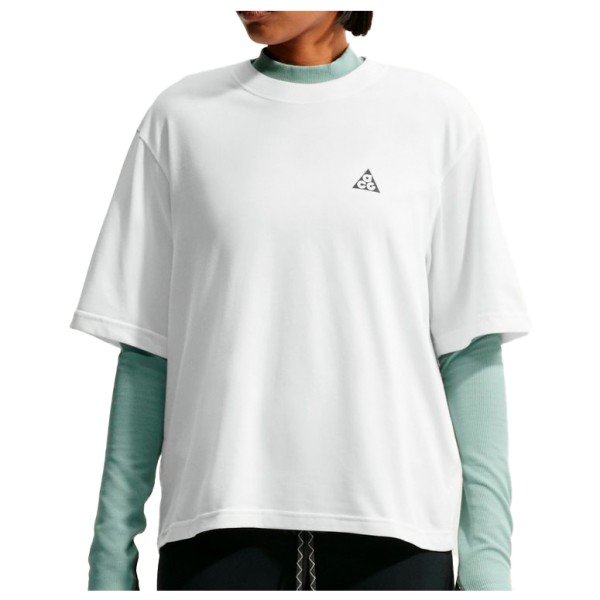 Nike Women’s ACG Dri-Fit Tee Boxy Hike LBR Reflective Sportshirt Wit