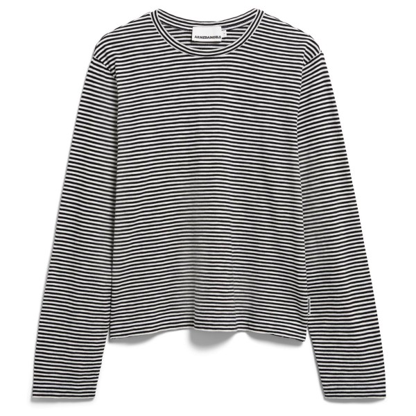 ARMEDANGELS Women’s Slub Jersey Stripe Longsleeve Longsleeve Grijs