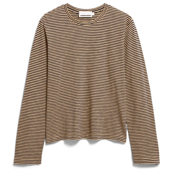 ARMEDANGELS Women’s Slub Jersey Stripe Longsleeve Longsleeve Bruin