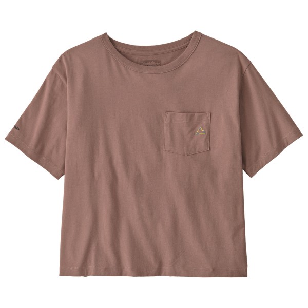 Patagonia Women’s Fitz Roy Massif Easy Cut Pocket Tee T-shirt Bruin