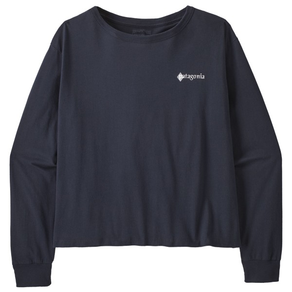 Patagonia Women’s L/S Hut Tripper Easy Cut T-Shirt Longsleeve Blauw