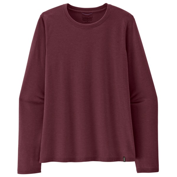 Patagonia Women’ Long-Sleeved Capilene Cool Trail Shirt Sportshirt Rood