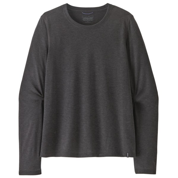 Patagonia Women’s Long-Sleeved Capilene Cool Trail Shirt Sportshirt Grijs