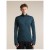 Detailbeeld 2 Icebreaker - Merino 300 Realfleece Descend L/S Zip - Merinowollen trui