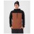 Detailbeeld 2 Mons Royale - Offgrid Merino Fleece 1/2 Zip Long Sleeve - Merinohoodie