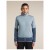Detailbeeld 2 Icebreaker - Women's Merino 300 Realfleece Desc L/S Zip - Merinowollen vest