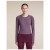 Detailbeeld 2 Icebreaker - Women's Merino 200 Zoneknit L/S Crewe - Merinowollen ondergoed