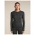 Detailbeeld 2 Icebreaker - Women's Merino 260 Oasis L/S Crewe Alpine Geo - Merinowollen ondergoed