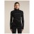 Detailbeeld 2 Icebreaker - Women's Merino 260 Oasis L/S Half Zip Chillwave - Merinowollen ondergoed