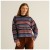 Image détaillée 2 DEDICATED - Women's Sweater Limhamn Dashed Stripe - Pull