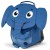 Imagen detallada 2 Affenzahn - Kid's Kleiner Freund Elefant - Mochila para niños