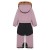 Imagen detallada 2 Color Kids - Kid's Coverall with Contrast & Fur - Mono