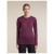 Detailbeeld 2 Icebreaker - Women's Merino Blend 125 L/S Tee Colour Block - Merinoshirt