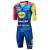 Imagen detallada 3 Santini - Lidl Trek Team Original Skinsuit - Mono de ciclismo