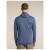 Detailbeeld 3 Icebreaker - Merino 560 Realfleece Elemental II L/S Zip Hoodie - Merinowollen vest