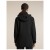 Detailbeeld 3 Icebreaker - Women's Merino 400 Realfleece Grid Blackridge - Merinohoodie
