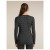 Detailbeeld 3 Icebreaker - Women's Merino 260 Oasis L/S Crewe Alpine Geo - Merinowollen ondergoed