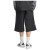 Imagen detallada 3 adidas - Kid's Future Icons 3 Stripes Long Shorts - Camiseta de manga corta