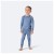 Detaljebillede 3 Isbjörn - Kid's Husky Longjohn Baselayer - Merino undertøj