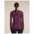 Detailbeeld 3 Icebreaker - Women's Merino Blend 125 L/S Tee Colour Block - Merinoshirt