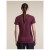 Detailbeeld 3 Icebreaker - Women's Merino Blend 125 S/S Tee Colour Block - Merinoshirt