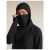 Detailbeeld 4 Icebreaker - Women's Merino 400 Realfleece Grid Blackridge - Merinohoodie